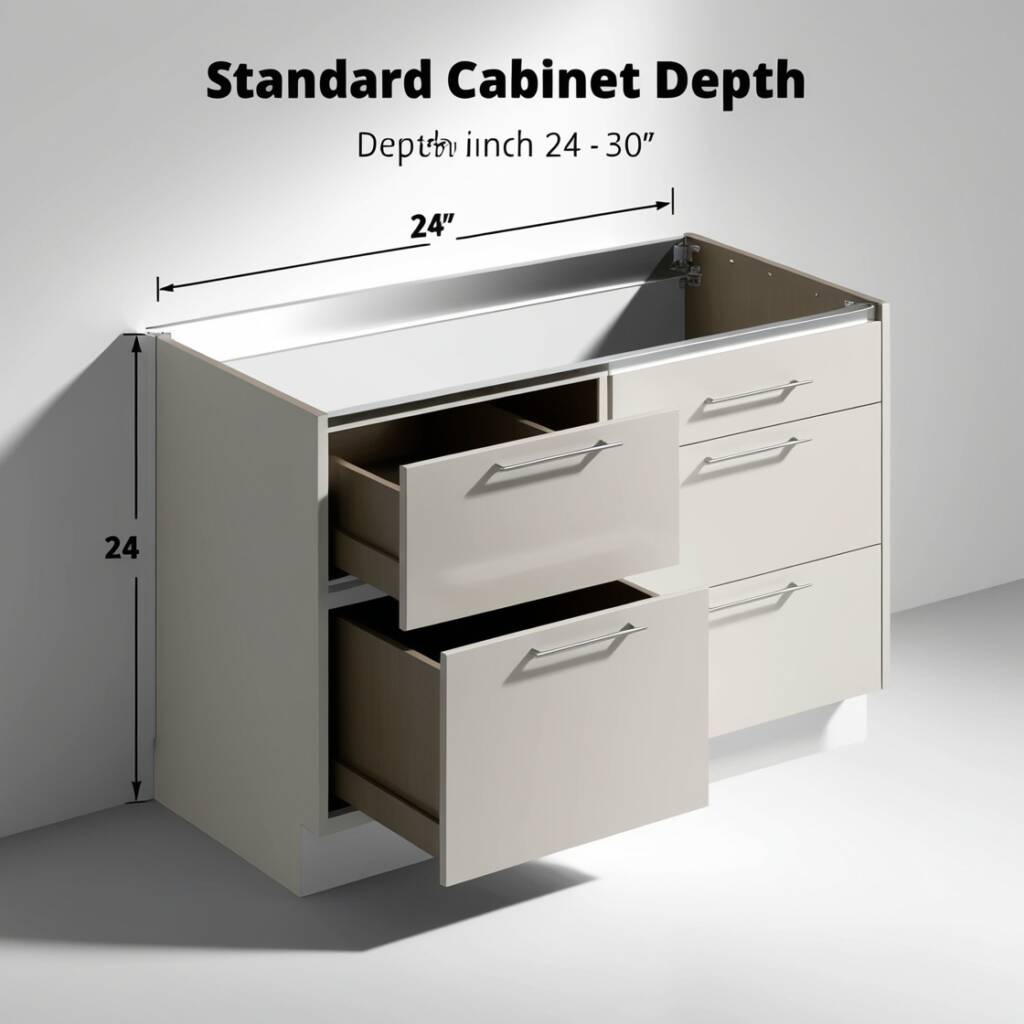 standard cabinet depth