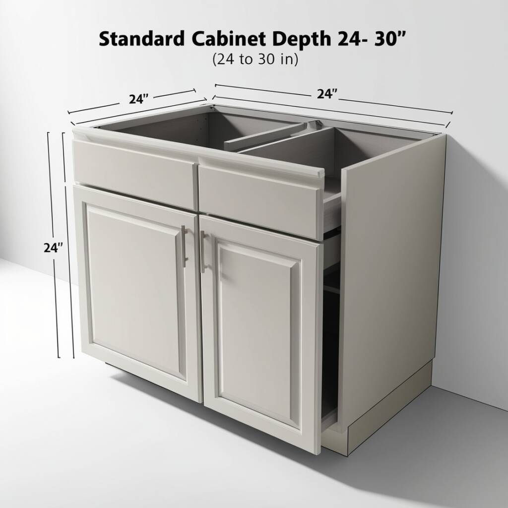 standard cabinet depth