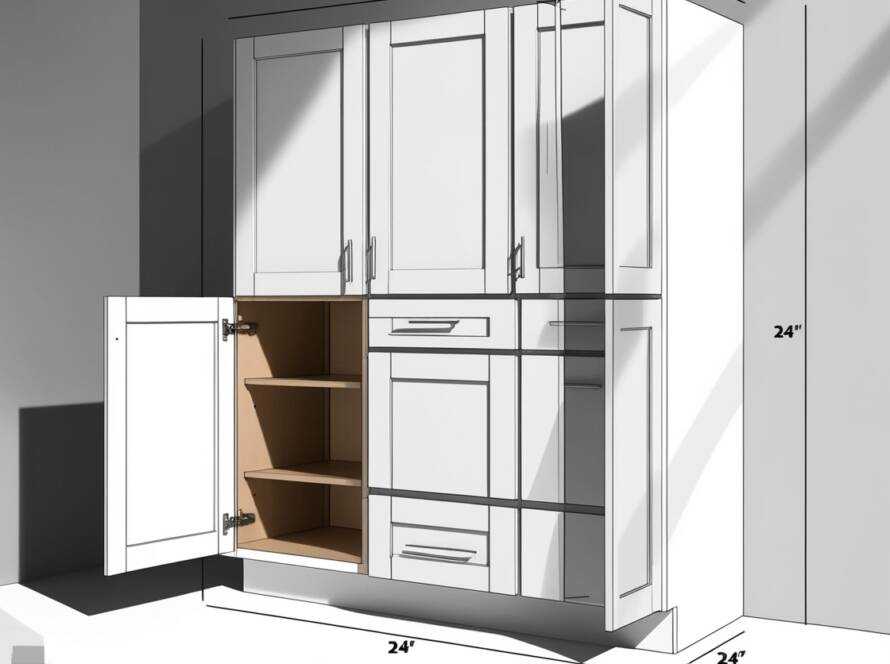standard cabinet depth